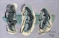 Trois femmes au bord d une plage 1924 cubiste Pablo Picasso
